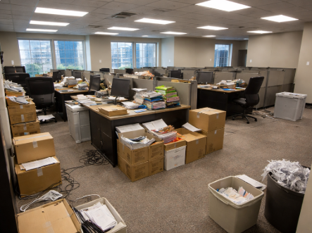 Before: Office Cleanout